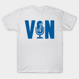 Vin Scully Microphone - Vin Microphone T-Shirt